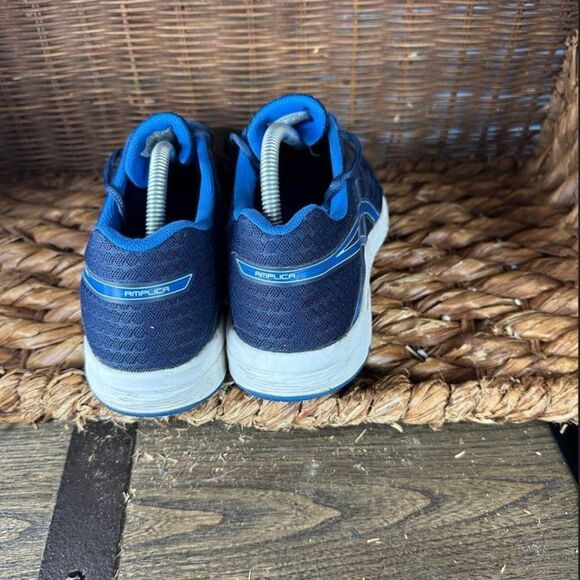 Asics Sz 10‎ Men\'s Blue Amplica Running Shoes Sneakers